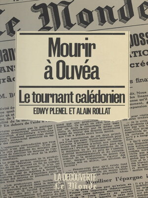 cover image of Mourir à Ouvéa